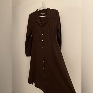 Sharango Brown Midi Dress